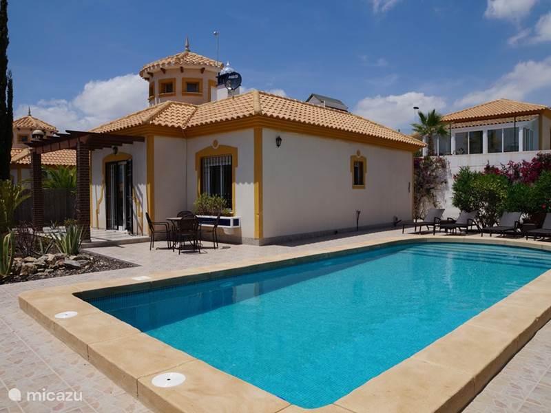 Vakantiehuis Spanje, Costa Cálida, Mazarrón Villa Villa Ensueno,met zwembad en jacuzzi