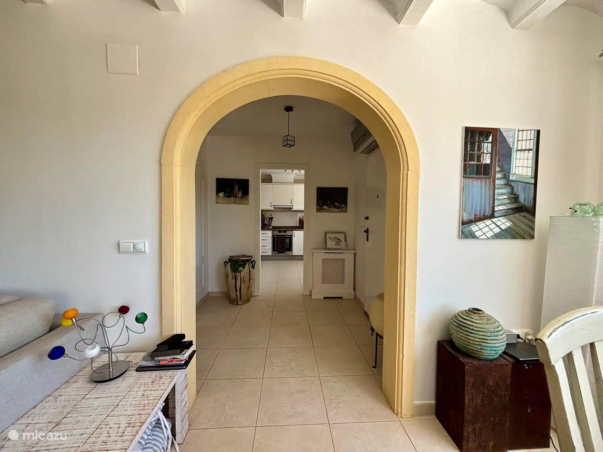 Flur zwischen Wohnzimmer und Küche