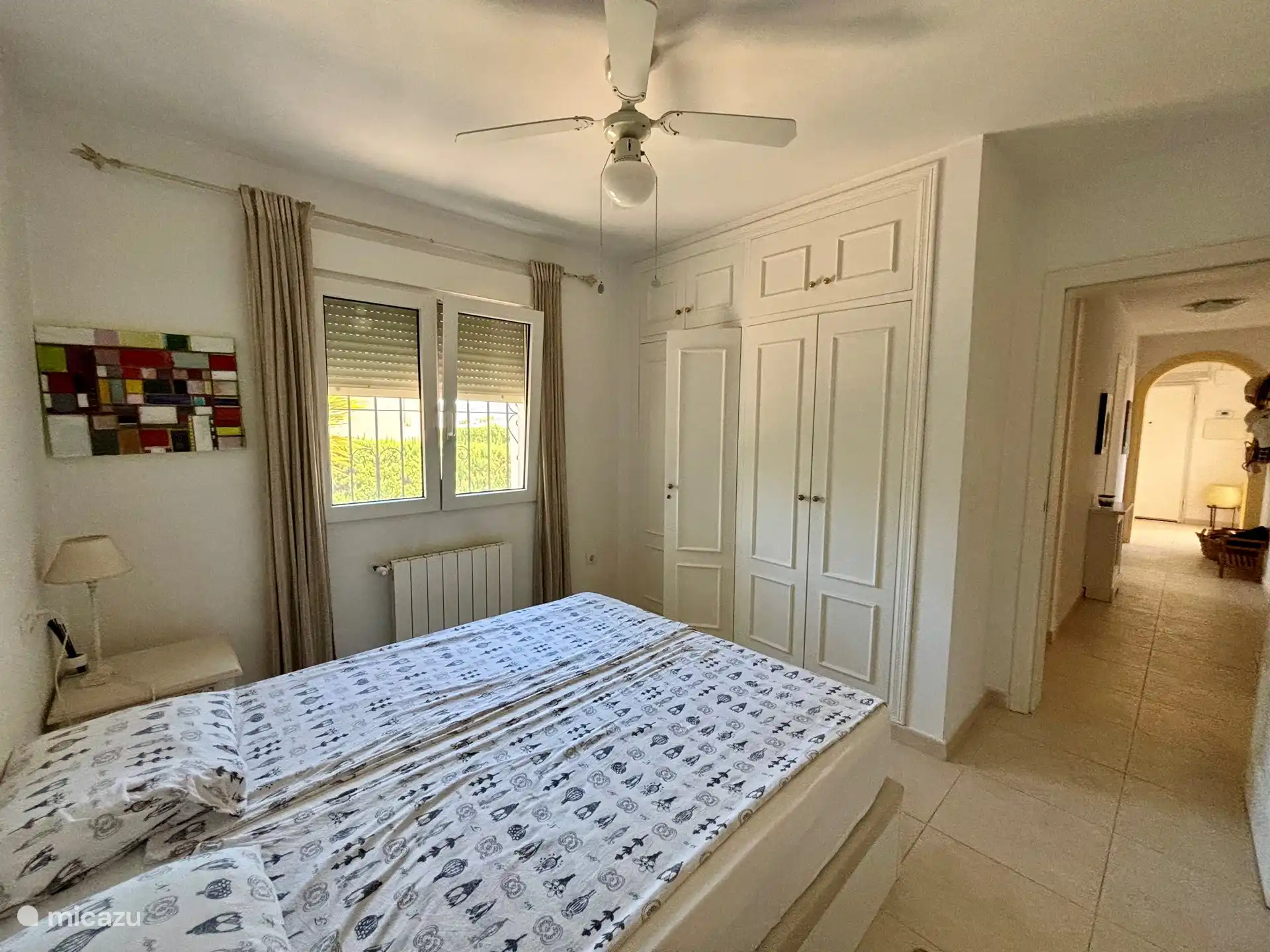 Schlafzimmer 2 Bett und Schrankraum  