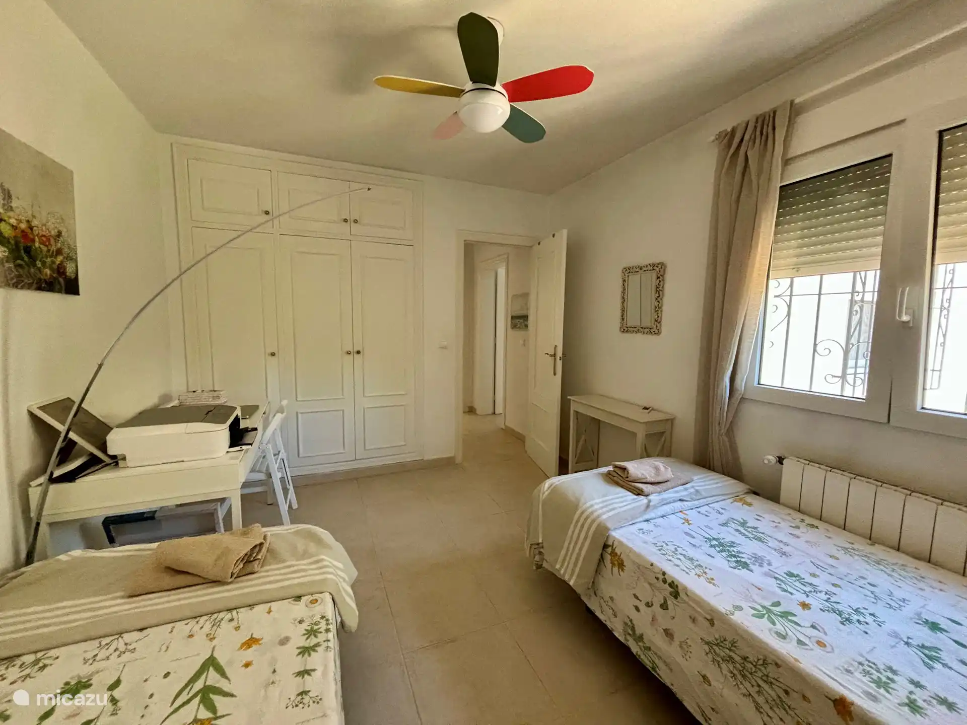 Schlafzimmer 3 mit 2 I
Einzelbetten 