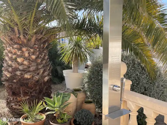 Location de Vacances Espagne, Costa Blanca, Benitachell, villa - Les Fonts Benitachell, Alicante Douche extérieure