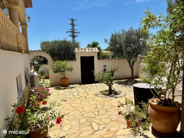 Location de Vacances Espagne, Costa Blanca, Benitachell, villa - Les Fonts Benitachell, Alicante Terrasse intérieure