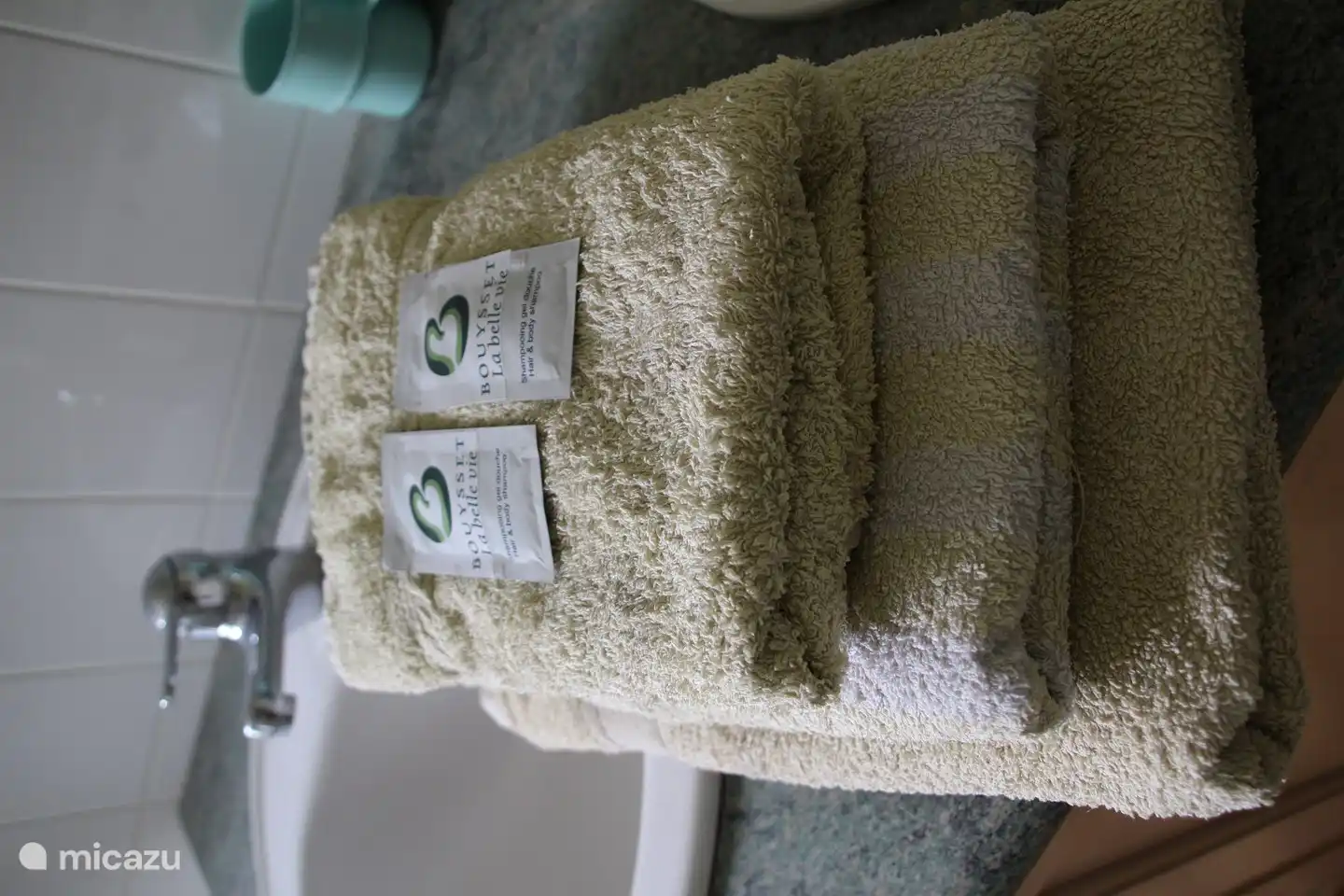 La salle de bain a été entièrement rénovée en 2021. Les serviettes de bain sont prêtes pour vous. Nous vous conseillons d'apporter vos propres serviettes pour la piscine ou une autre eau de baignade à proximité.