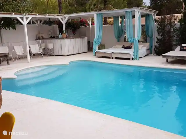 Location de Vacances Espagne, Ibiza, Sant Josep de sa Talaia, villa - Can Simón Piscine avec barbecue