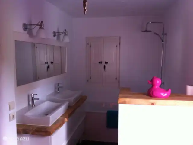 Location de Vacances Espagne, Ibiza, Sant Josep de sa Talaia, villa - Can Simón salle de bain de la chambre 3 à l'étage