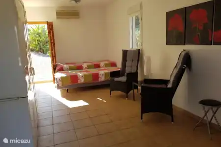 Vakantiehuis Spanje, Costa Blanca, Daya Vieja studio Studio TWENTWEL Slaapgedeelte