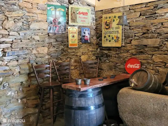 Quinta avec piscine privée | Portugal, Coimbra, Arganil - villa Le « bar » dans la salle de loisirs.
