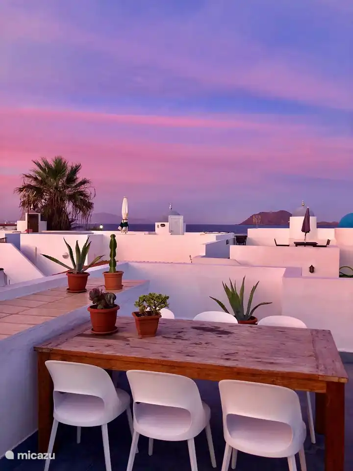 Sonnenuntergang mit Meerblick, Lanzarote und Isla Lobos