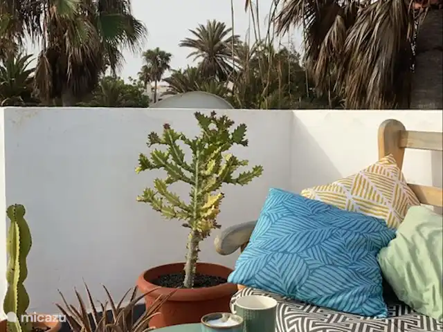 Maison50m de la mer+piscine+jardin+terrasse sur le toit | Espagne, Fuerteventura, Corralejo - maison de vacances Café matinal