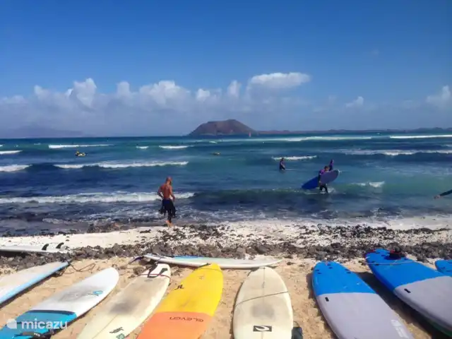 Maison50m de la mer+piscine+jardin+terrasse sur le toit | Espagne, Fuerteventura, Corralejo - maison de vacances SUP, surf, kite et natation juste en face de la maison sur le célèbre Rocky Point