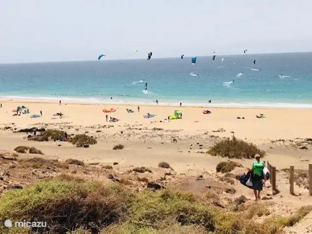 Maison50m de la mer+piscine+jardin+terrasse sur le toit | Espagne, Fuerteventura, Corralejo - maison de vacances Kitesurf à El Cotillio
