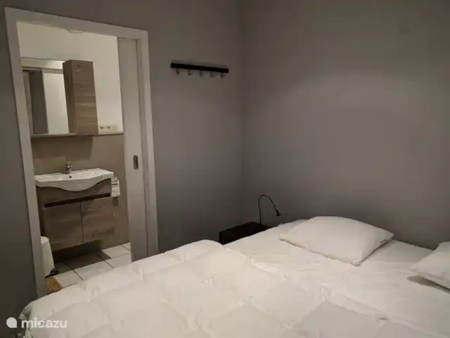 Sea Cliff House tss Etretat-Honfleur | France, Seine-Maritime, Saint-Jouin-Bruneval - maison de vacances Chambre 9 avec salle de bain attenante (douche, lavabo et toilette)