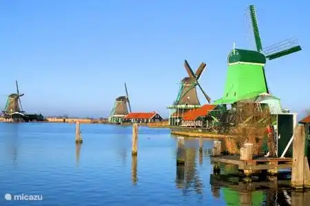Le Zaanse Schans est accessible à pied et à vélo.