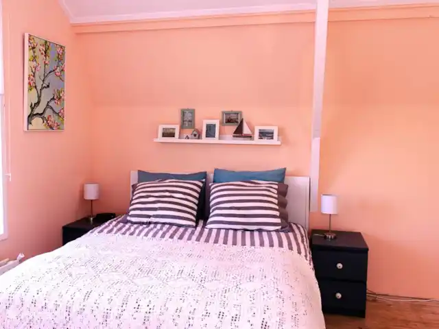De Groese Zeewinde | Pays-Bas, Zélande, Groede - maison de vacances La spacieuse chambre parentale...