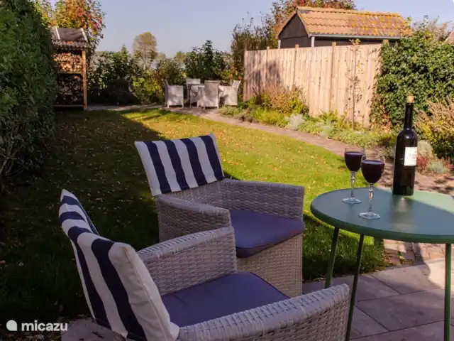 De Groese Zeewinde | Pays-Bas, Zélande, Groede - maison de vacances … et le beau jardin spacieux.