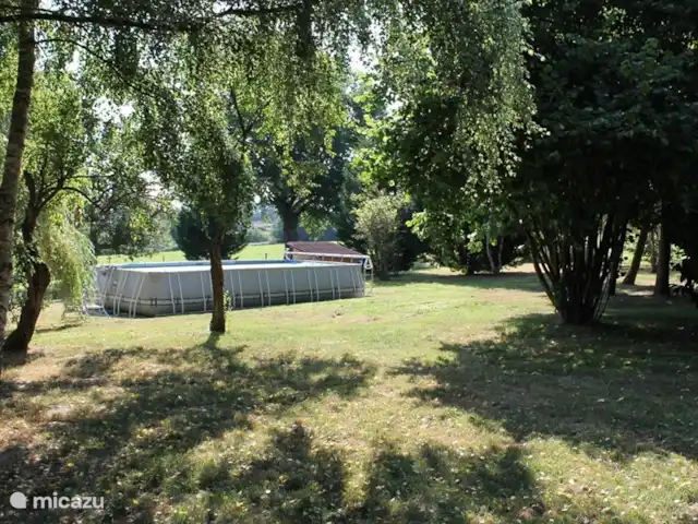 La Rosière | France, Allier, Couleuvre - maison de vacances Vue sur piscine