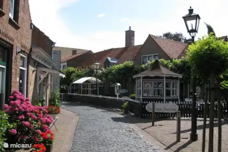 Vakantiehuis Nederland, Zeeland, Groede vakantiehuis De Wienckel Museumstraatje Vlaemsch Erfgoed
