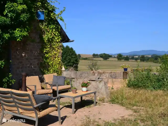 Les Coulisses du Morvan - Le Pavot huren in Frankrijk, Saône-et-Loire, La Chapelle-sous-Uchon - gîte / cottage Zitje met uitzicht