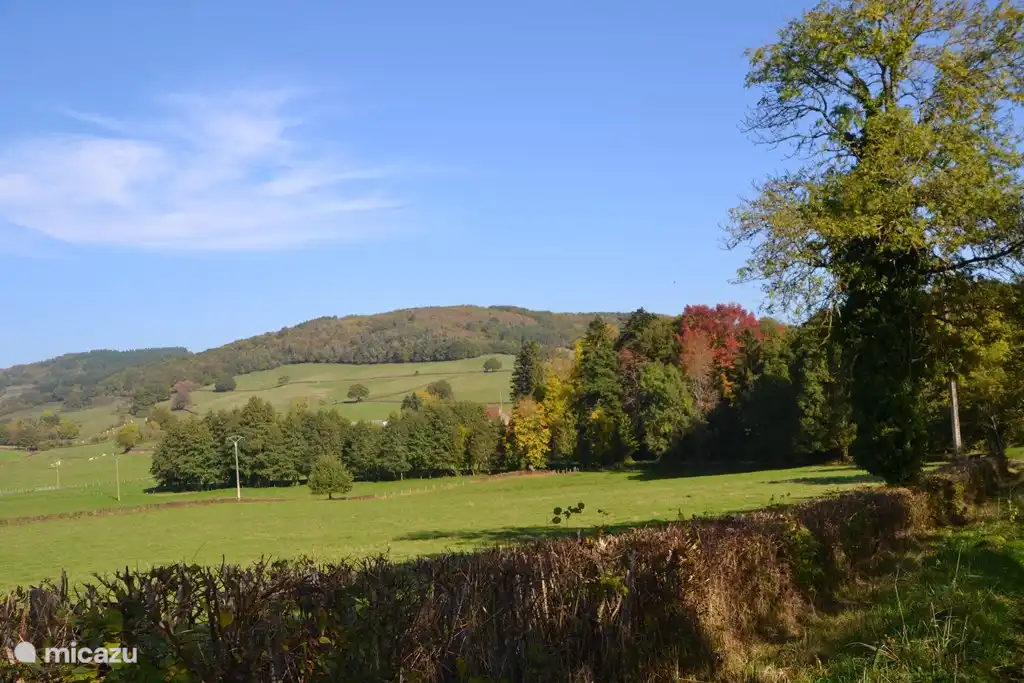 Gehen Sie vom Haus weg