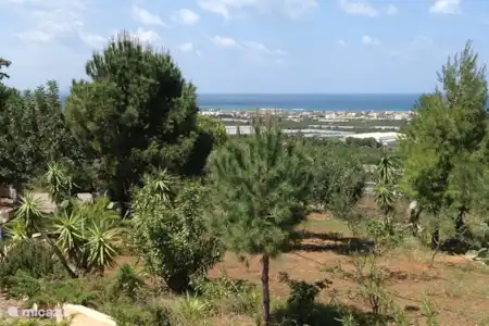Vakantiehuis Griekenland, Kreta, Malia villa Villa Volakas uitzicht nw richtng Malia
