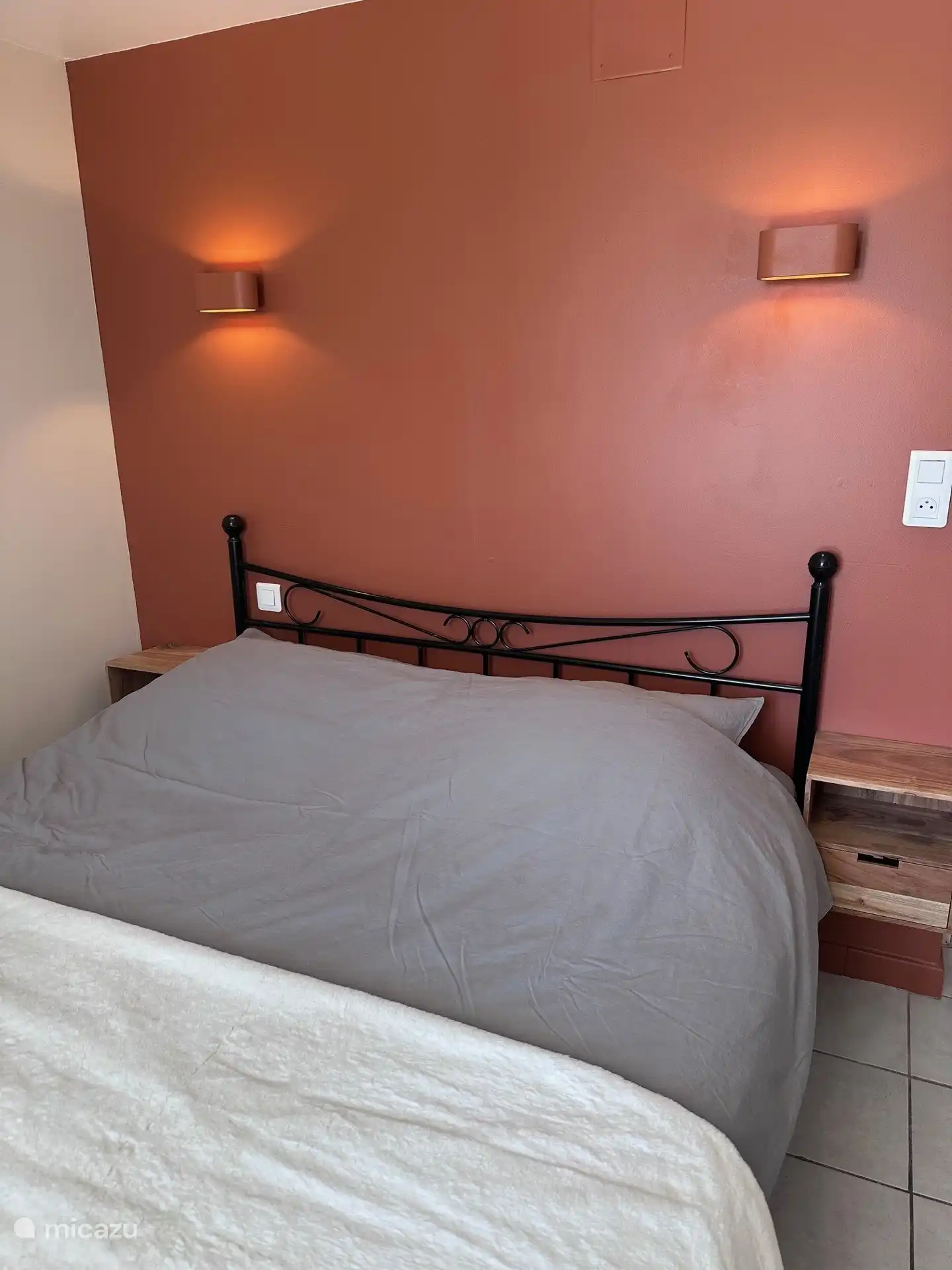 Slaapkamer met 2-persoonsbed