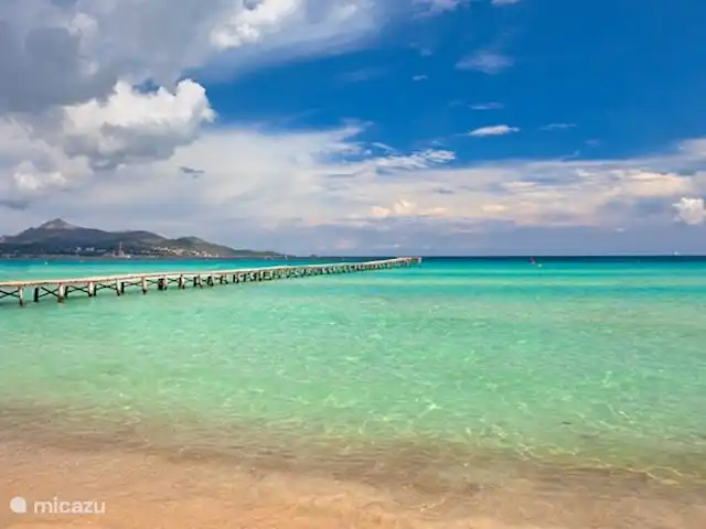 villa huren in Spanje, Mallorca, Alcúdia – Villa Lucky Luke - Prive Zwembad Fantastische Villa aan het strand! Alcudia, Mallorca.