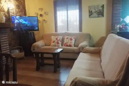 Vakantiehuis Spanje, Andalusië, Alhaurín el Grande finca Finca La Alegría Zithoek met TV