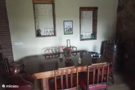 Vakantiehuis Spanje, Andalusië, Alhaurín el Grande finca Finca La Alegría Eethoek