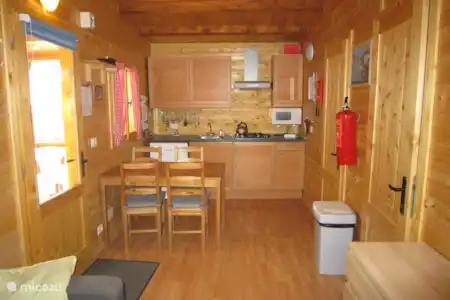 Vakantiehuis Italië, Italiaanse Meren, Porlezza chalet Monaco 5 woonkamer en keuken