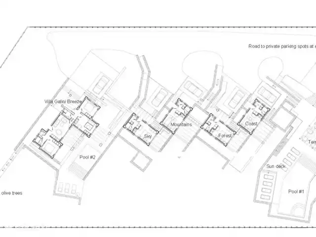 Galini Breeze Studio | Grèce, Crète, Agia Galini - maison de vacances Galini Breeze - Station de vacances à petite échelle. Carte des Villas et Studios