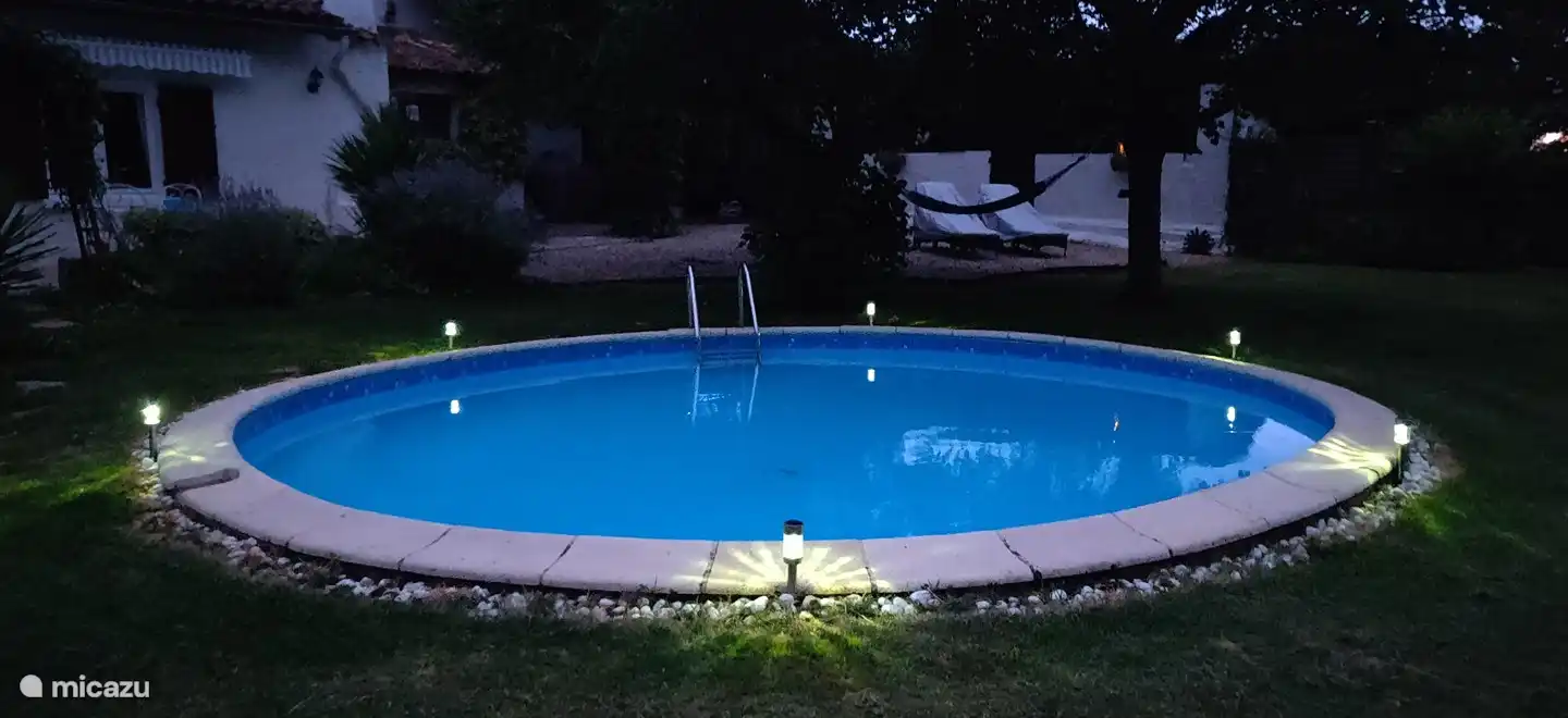 Pool by night