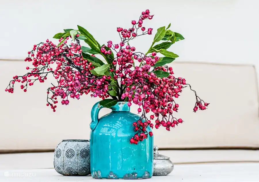 De eigenaren houden van sfeervolle details. Voor een thuis gevoel.