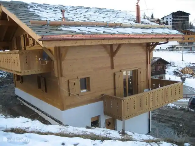 Chalet la Tirelire | Suisse, Valais, Haute-Nendaz - chalet Face arrière du chalet.