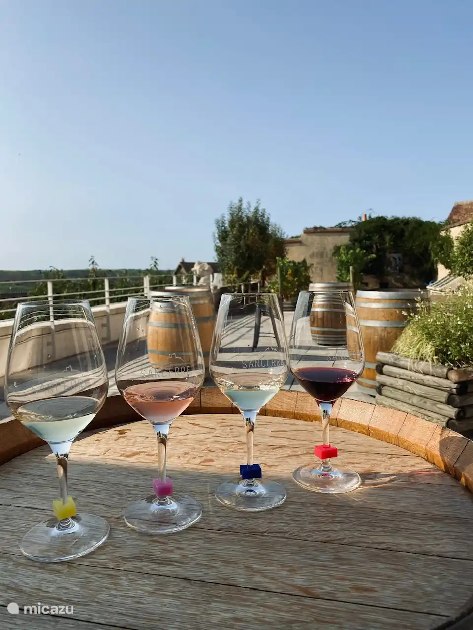In der Nähe von Bourges befinden sich die Sancerre-Weinberge mit Verkostungen