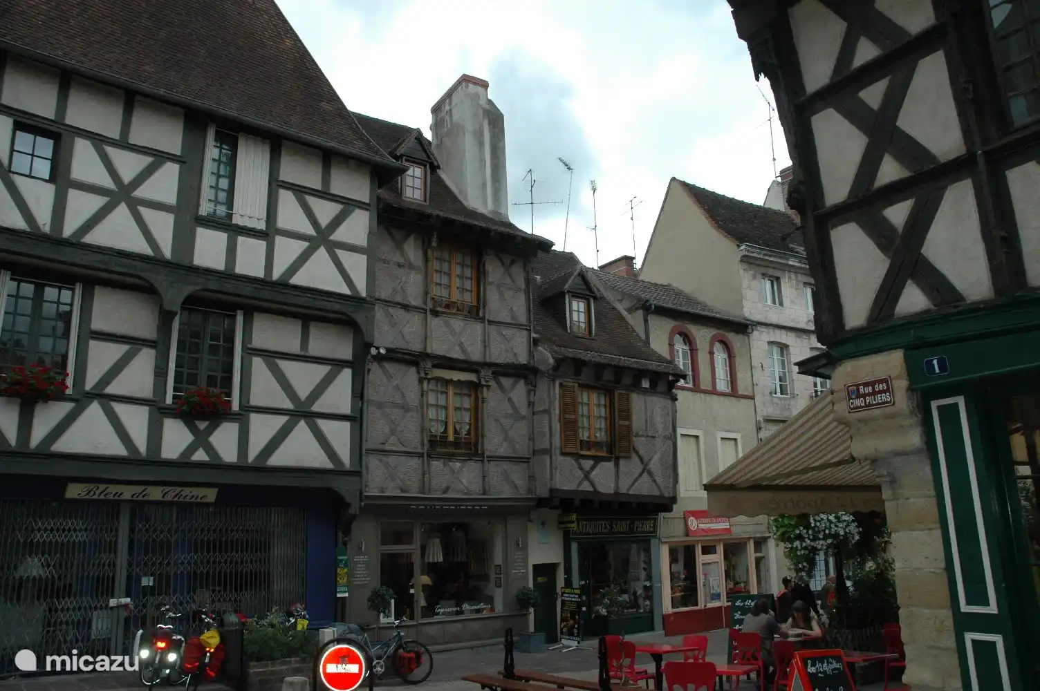 Fachwerkhäuser in Bourges