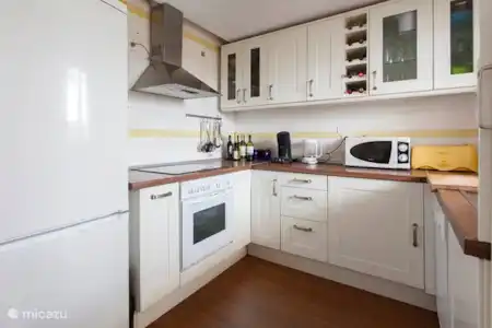 Vakantiehuis Spanje, Costa Blanca, San Juan de Alicante appartement Altos Blancos keuken