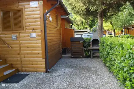 Vakantiehuis Italië, Italiaanse Meren, Porlezza chalet Bruxelles 22 privé Parkeerplaats