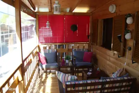 Vakantiehuis Italië, Italiaanse Meren, Porlezza chalet Bruxelles 22 terras/ varanda