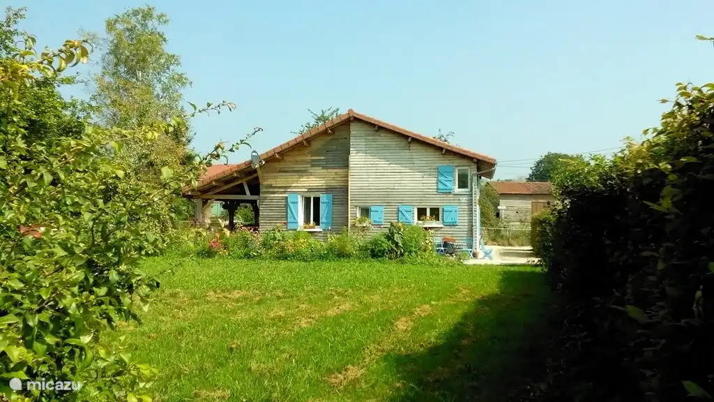 The south side of the house.