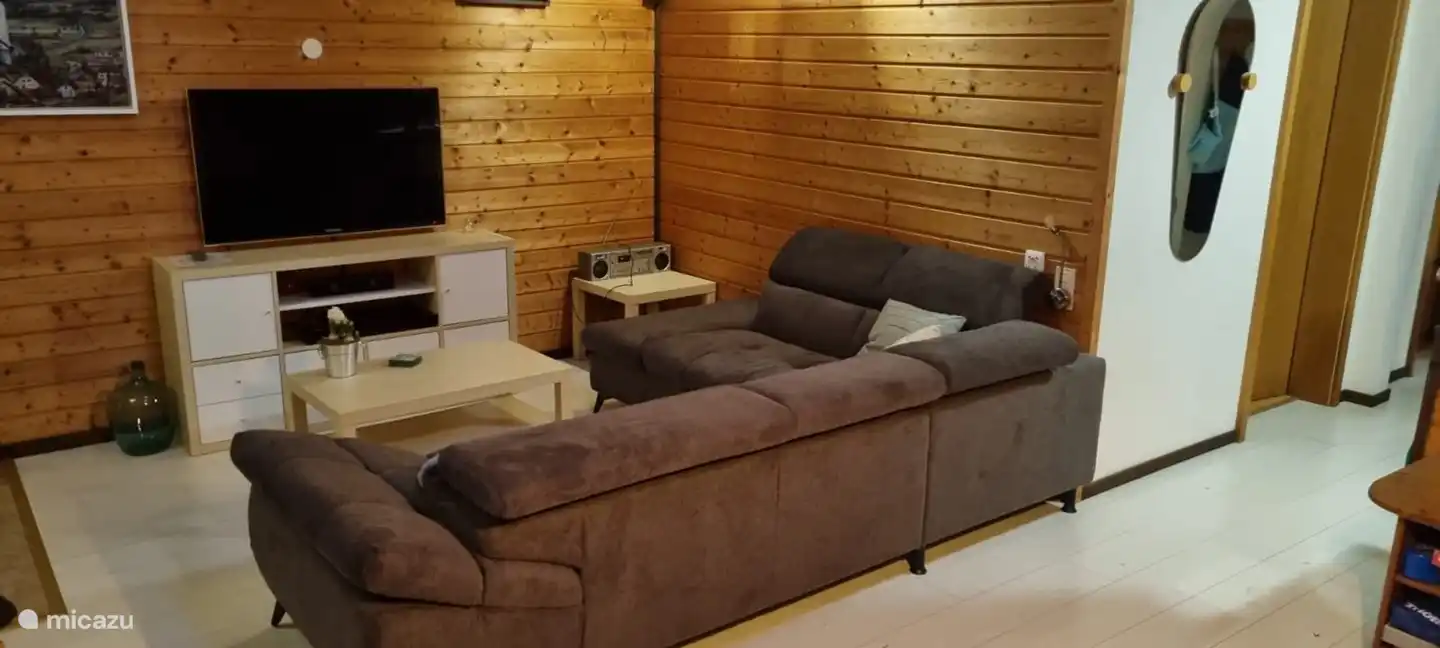 Sofá rinconera con parte lounge