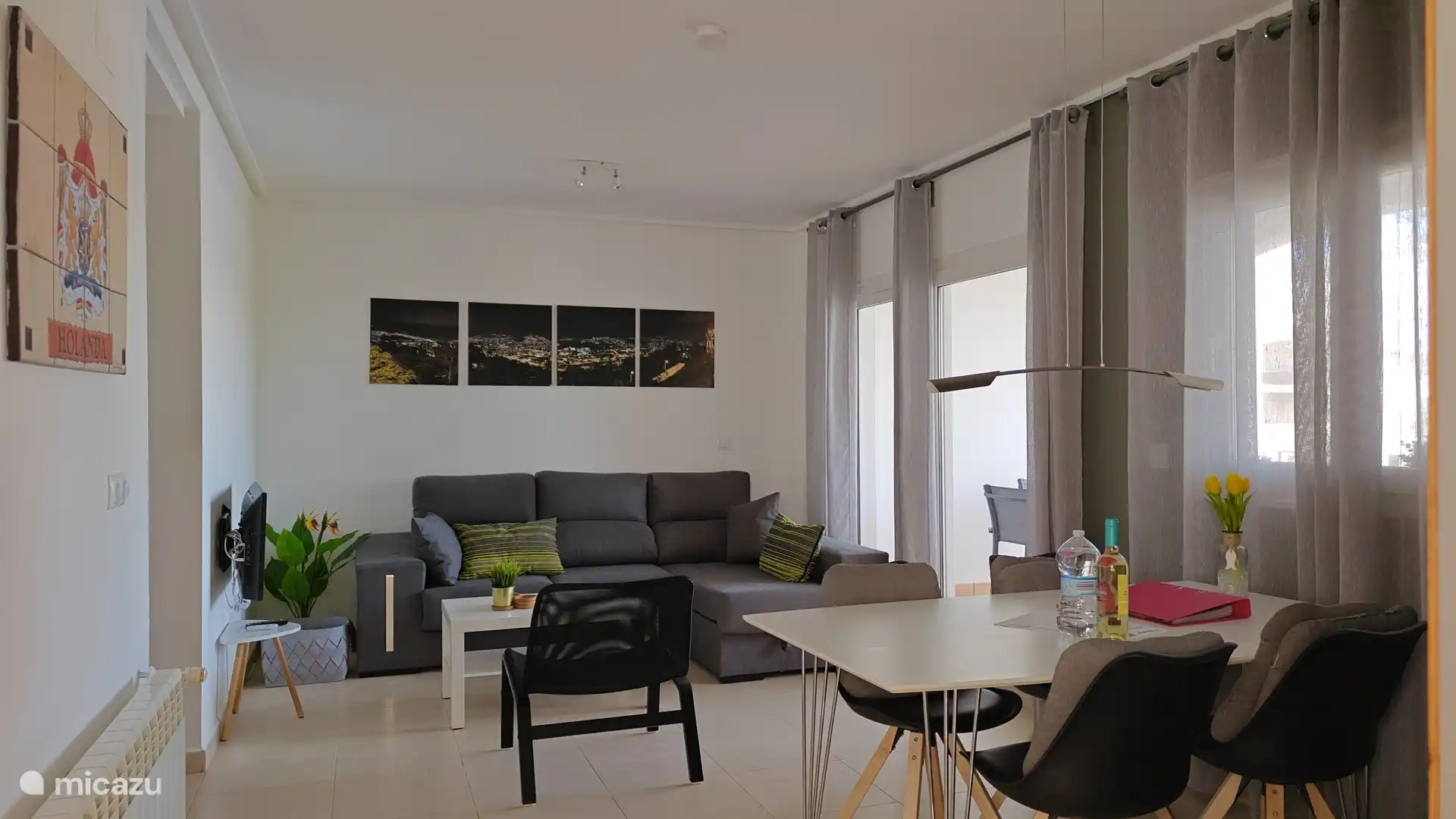 Woon- eetkamer