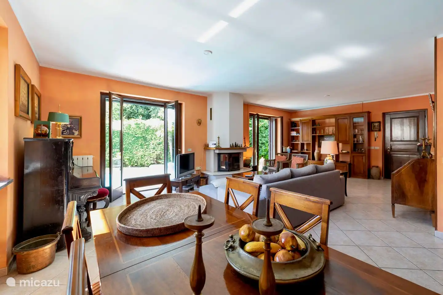 Das komfortable Wohnzimmer