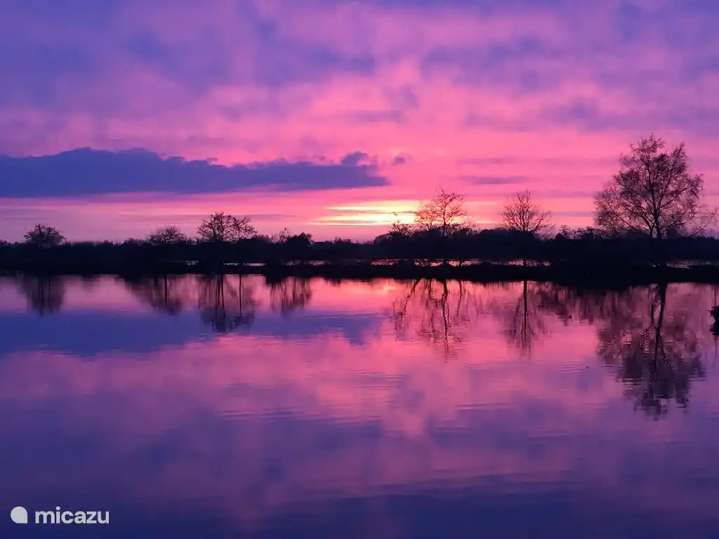 Jeden Abend ein spektakulärer Sonnenuntergang