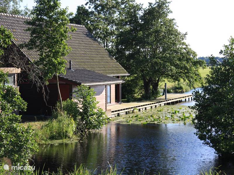 Vakantiehuis Nederland, Zuid-Holland, Reeuwijk Vakantiehuis Natuurhuis aan privé-meer