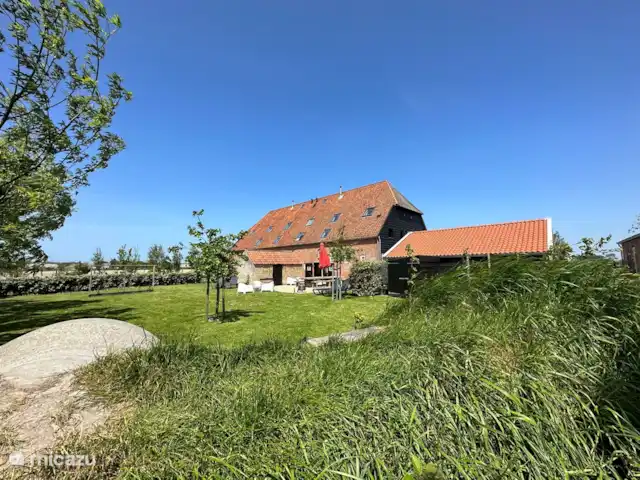 Emplacement privilégié Zélande : Beachbarn | Pays-Bas, Zélande, Oostkapelle - maison de vacances Jardin
