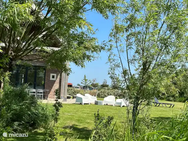 Emplacement privilégié Zélande : Beachbarn | Pays-Bas, Zélande, Oostkapelle - maison de vacances Jardin