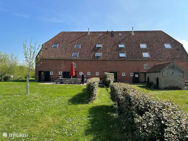 Emplacement privilégié Zélande : Beachbarn | Pays-Bas, Zélande, Oostkapelle - maison de vacances Arrière-cour
