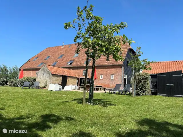 Emplacement privilégié Zélande : Beachbarn | Pays-Bas, Zélande, Oostkapelle - maison de vacances Jardin