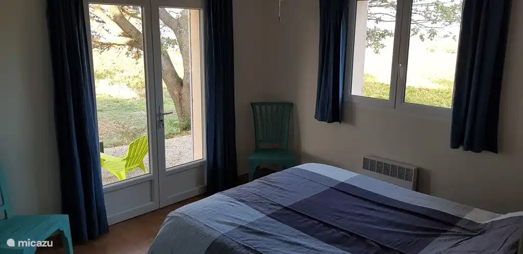 Schlafzimmer, mit schöner Aussicht