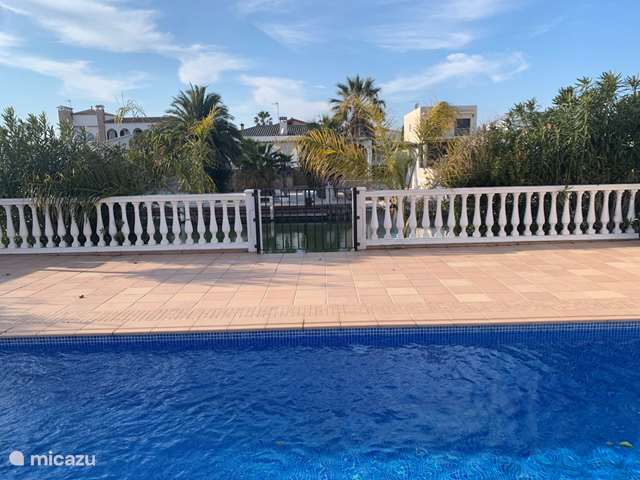 Vakantiehuis Spanje, Costa Brava, Castello d'Empuries - villa Villa Ebre +zwembad+eigen ligplaats